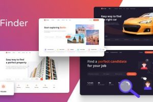 Finder (v1.0.10) Multipurpose Directory & Listing WordPress theme