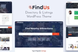 Findus (v1.1.58) Directory Listing WordPress Theme