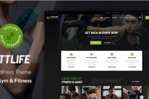 Fittlife (v1.1.7) Gym & Fitness WordPress Theme