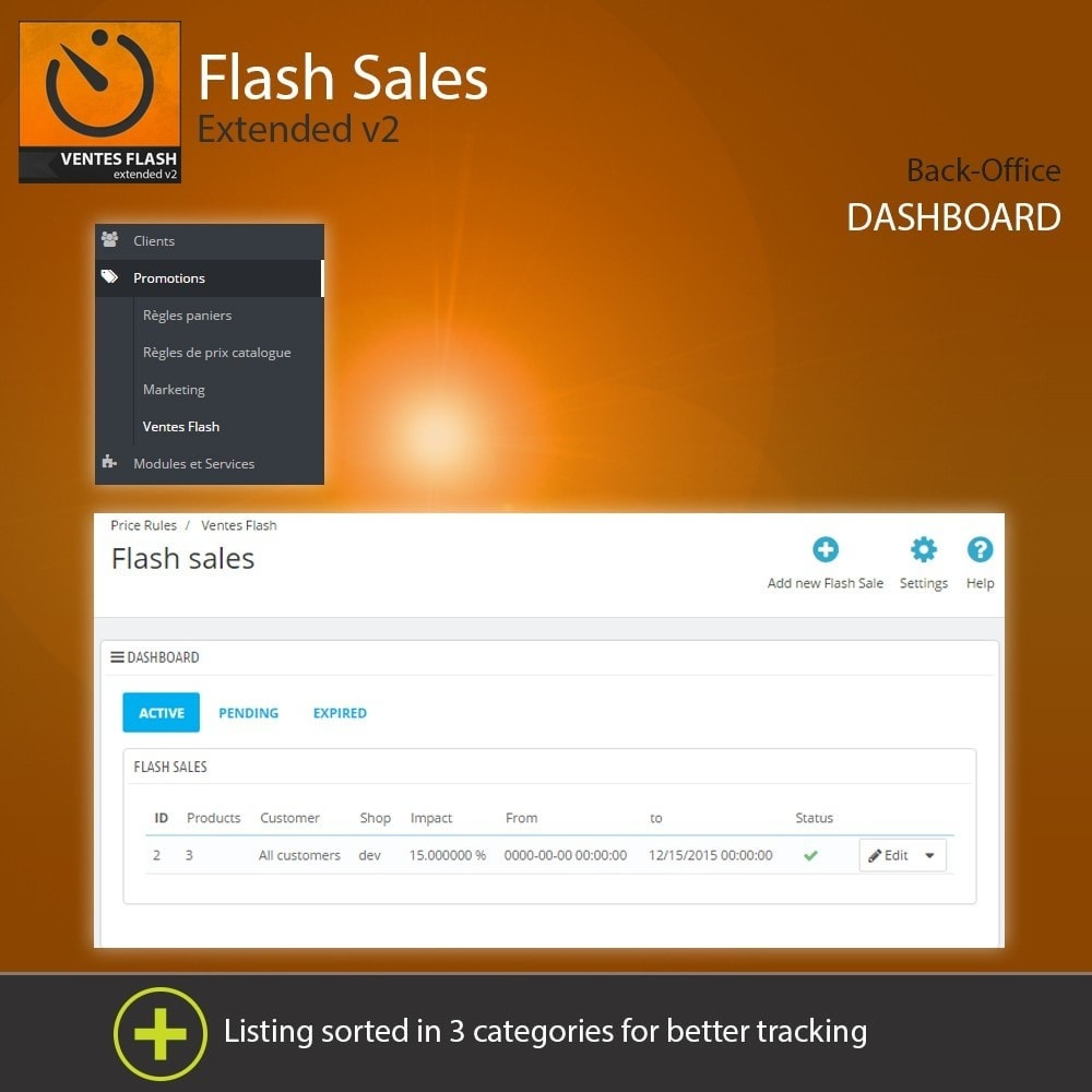 Flash Sales – Extended v2.4.1