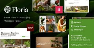 Floria v1.0 Gardening & Landscaping WordPress Theme
