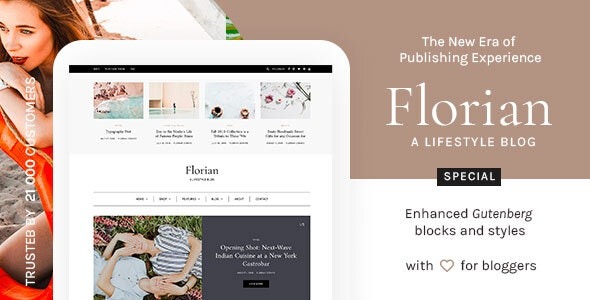 Florian v1.5 Responsive Personal WordPress Blog Theme