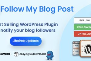 Follow My Blog Post v2.3.8