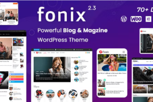 Fonix (v3.1.2) Newspaper & Magazine WordPress Theme