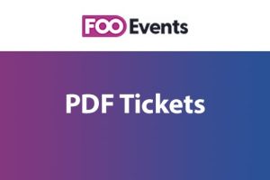 FooEvents PDF Tickets 1.10.8