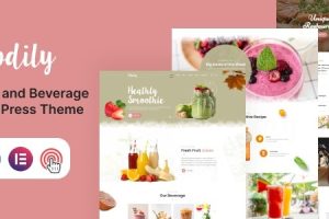 Foodily v1.2 Food and Beverage WordPress Theme