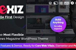 Foxiz (v2.5.7) WordPress Newspaper and Magazine (Activated)