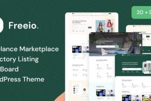 Freeio (v1.3.14) Freelance Marketplace WordPress Theme
