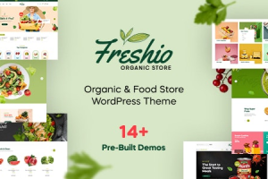 Freshio (v2.3.4) Organic & Food Store WordPress Theme