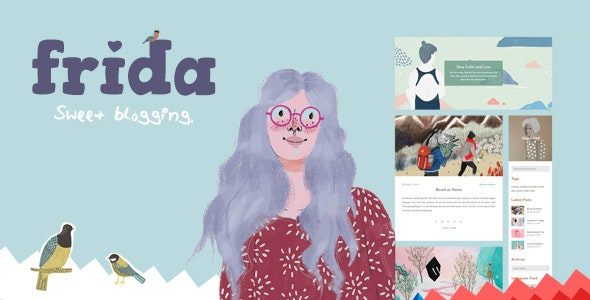 Frida v7.0.3 A Sweet & Classic Blog Theme