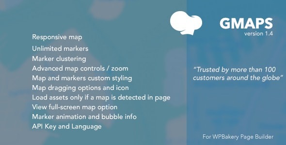 GMAPS v1.7 for WPBakery Page Builder (Visual Composer)