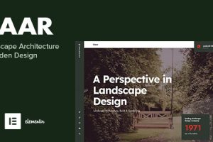 Gaar (v1.1.0) Landscape Architecture & Garden Design WP Theme