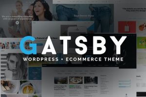 Gatsby v1.9 WordPress + eCommerce Theme