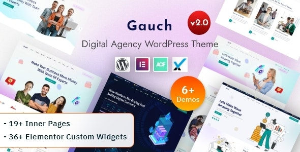 Gauch (v1.9) IT Services Company & Digital Business Agency WordPress Theme