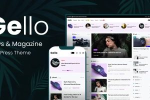 Gello (v1.6) News & Magazine WordPress Theme