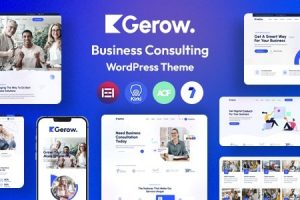 Gerow-商业咨询 WordPress 主题 1.6.3