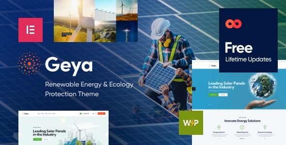 Geya (v1.9.0) NonProfit & Ecology Protection WordPress Theme
