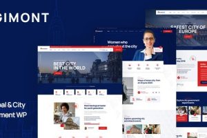 Gimont (v1.1.7) City Government WordPress Theme