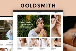 GoldSmith (v1.3.1) Jewelry Store WooCommerce Elementor Theme (Activated)
