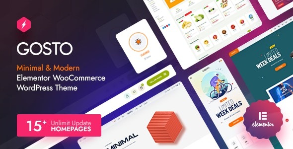 Gosto (v2.0) Multipurpose eCommerce WordPress Theme