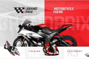 GrandPrix (v.1.6) Motorcycle WordPress Theme