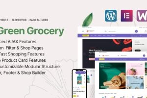 Green Grocery (v1.2.0) Online Supermarket & Organic Food eCommerce Theme