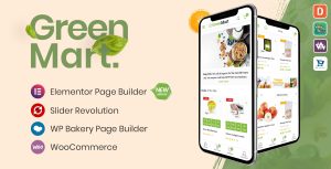 GreenMart (v4.1.23) Organic Food Woocommerce WordPress Theme