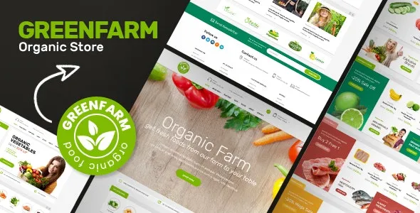 Greenfarm (v1.1.5) Organic Theme for WooCommerce WordPress