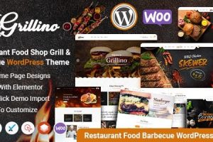 Grillino - 烧烤店、酒吧和餐厅商店 WordPress 主题 1.5.5