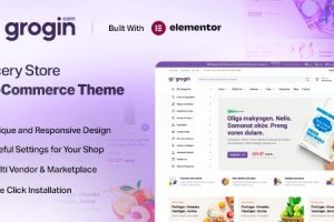 Grogin (v1.1.6) Grocery Store WooCommerce WordPress Theme