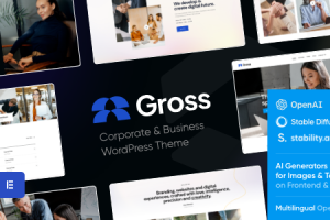 Gross (v1.0.0) Business & Consulting WordPress Theme