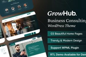GrowHub (v1.0.4) Business Consulting WordPress Theme
