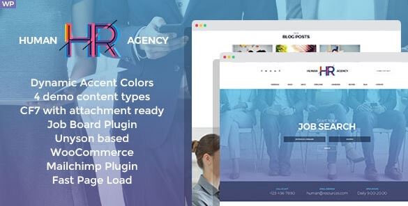 HR Human Consult (v1.4.0) Job Search and Recruitment WordPress Theme