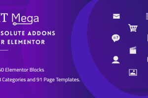 HT Mega Pro (v2.0.3) Absolute Addons for Elementor Page Builder [Activated]