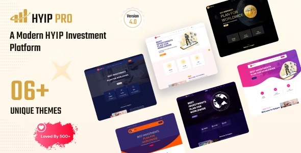[Activated*] HyipPro (v7.0) A Modern HYIP Investmet Platform