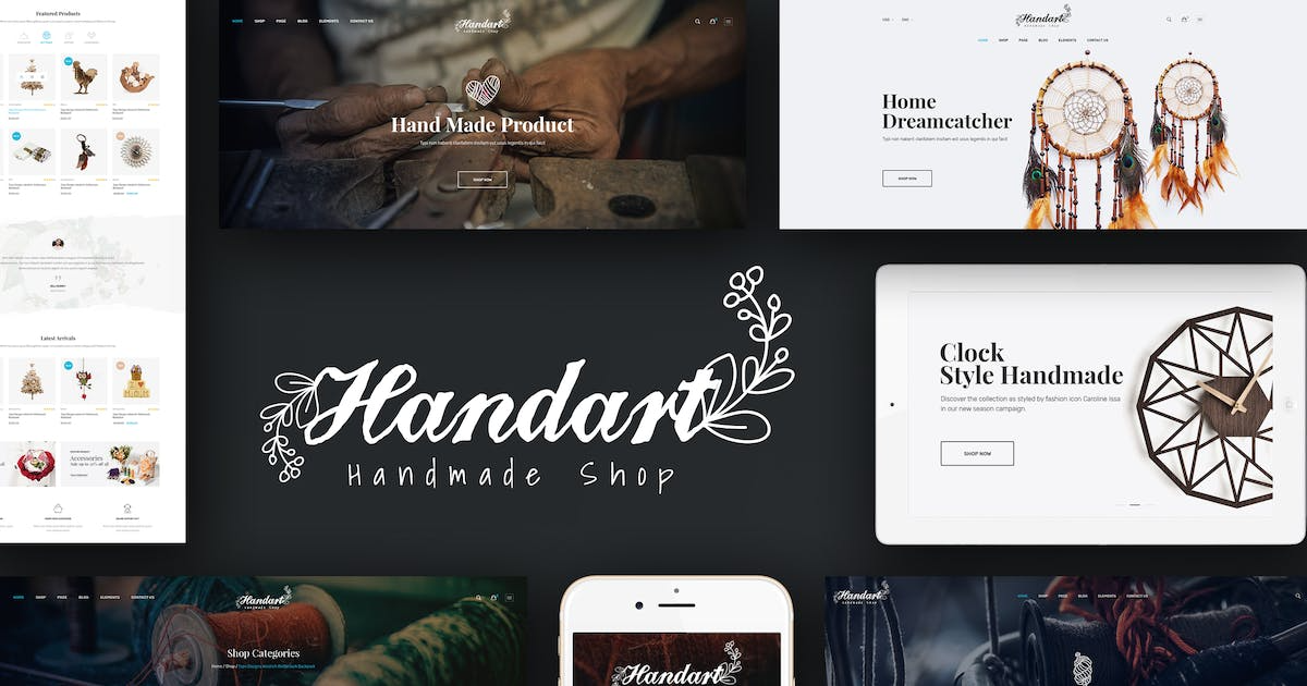 Handart v1.0.7 Handmade Theme for WooCommerce WordPress