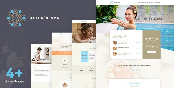 Helen Spa v3.0 Beauty Cosmetic Theme