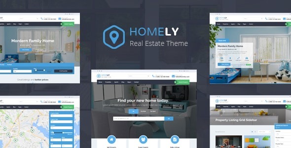 Homely (v2.3) Real Estate WordPress Theme