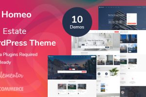 Homeo (v1.2.51) Real Estate WordPress Theme