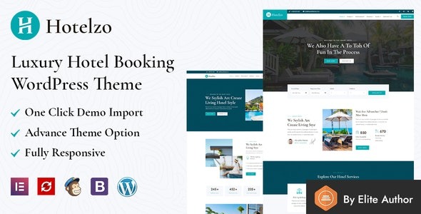 Hotelzo v1.1 Luxury Hotel WordPress Theme