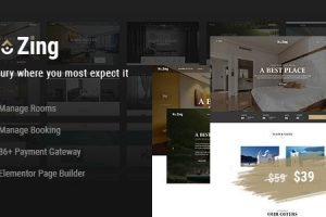 Hozing (v1.2.7) Hotel Booking WordPress Theme