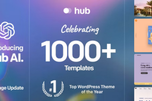 Hub (v5.0.5) Responsive Multi-Purpose WordPress Theme [Activated]