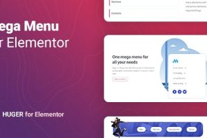 Huger v1.1.3 Mega Menu for Elementor