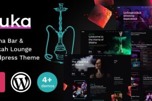 Huka (v.1.09) Shisha Bar & Hookah Lounge WordPress Theme