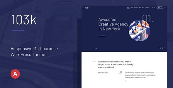 Hundred & Three v1.4 Responsive Multipurpose WordPress Theme