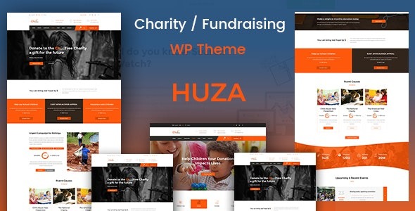 Huza (v1.20) Charity Responsive WordPress Theme