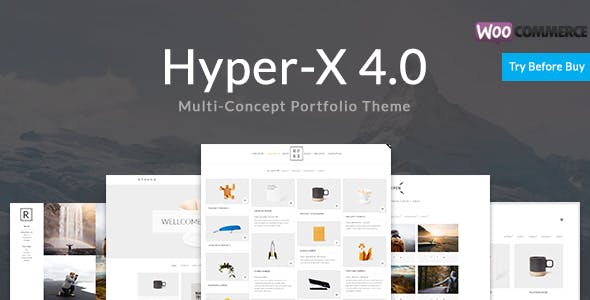 HyperX v4.9.9.3 Responsive WordPress Portfolio Theme