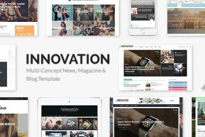 INNOVATION v6.3 Multi-Concept News, Magazine & Blog Theme