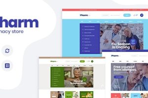 IPharm-在线药店和医疗 WordPress 主题 1.2.2
