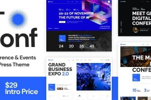 ITconf (v1.1.10) Conference & Events WordPress Theme